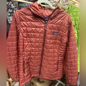Patagonia Rust Quilted Jacket